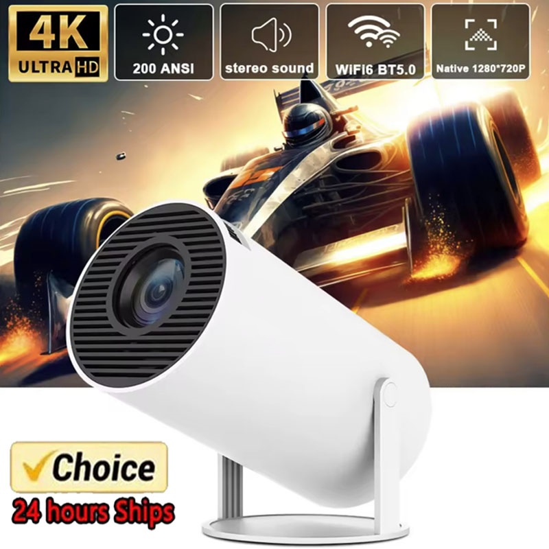 New HY300 Portable 4K Projecto - Outdoor Camping Movies 리뷰 및 가격