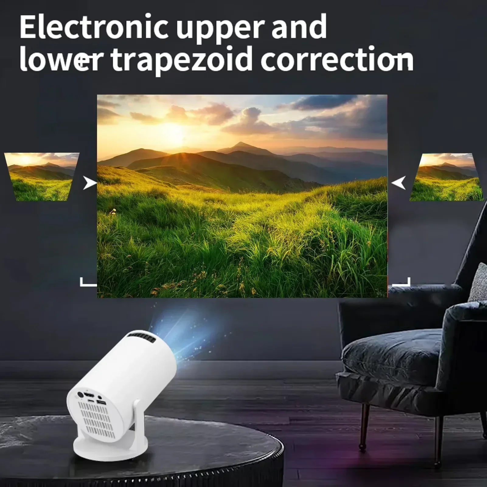 New HY300 Portable 4K Projecto - Outdoor Camping Movies 리뷰 및 가격