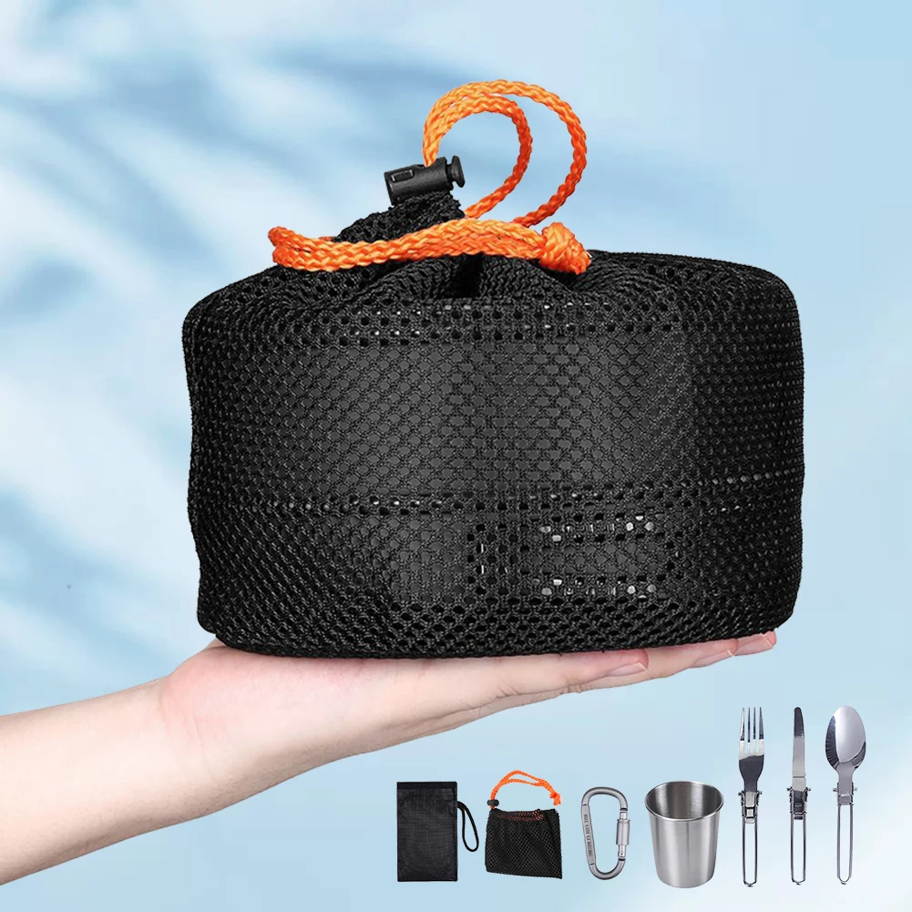 Camping Cookware Kit Kettle Po - Camp Utensil Set 리뷰 및 가격