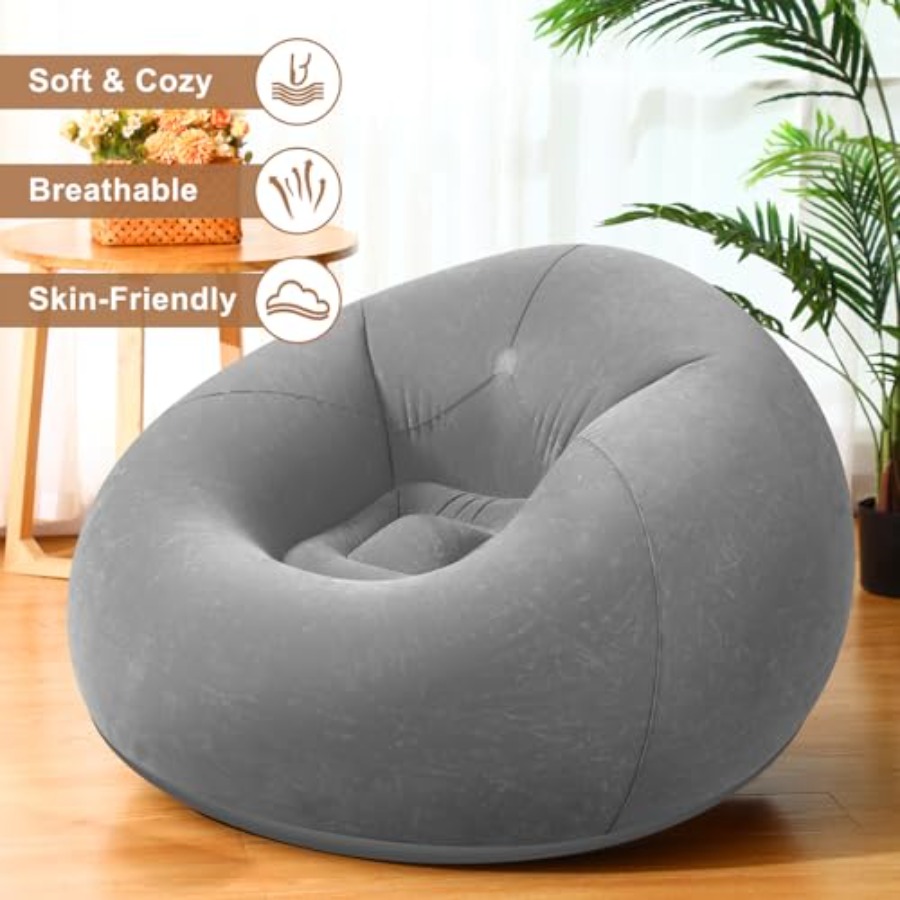 9 Pcs Inflatable Bean Bag Chai - Outdoor Camping Movies 리뷰 및 가격