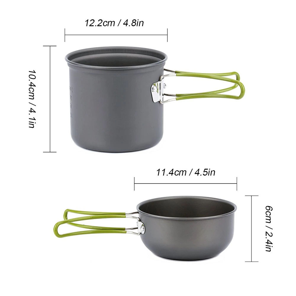 Camping Cookware Kit with Stov - Outdoor Camping Kitchen Table 리뷰 및 가격