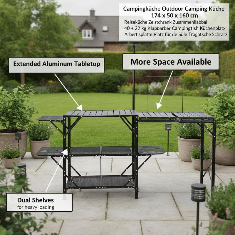 Camping Kitchen, Outdoor Campi - Outdoor Camping Kitchen Table 리뷰 및 가격